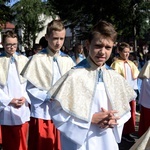 Błogosławieństwo ceremoniarzy w Limanowej