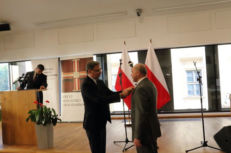 Wręczenie Krzyży Wolności i Solidarności