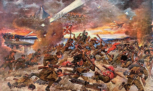 Jerzy Kossak: Bitwa Warszawska;