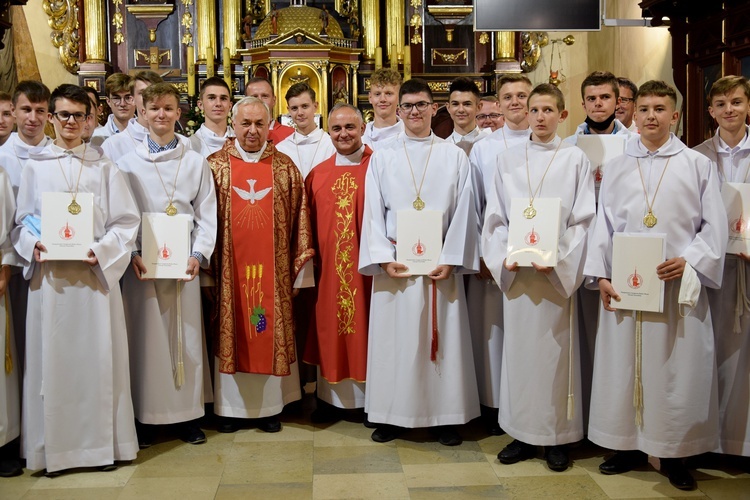 Stary Sącz. Błogosławieństwo ceremoniarzy