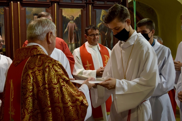 Stary Sącz. Błogosławieństwo ceremoniarzy