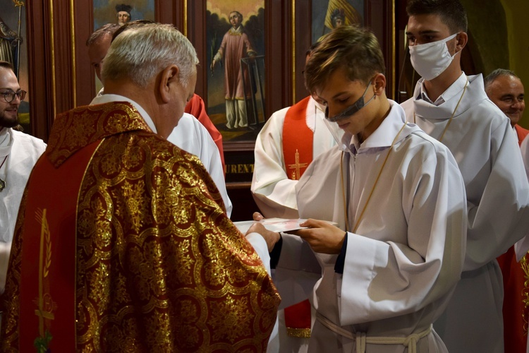 Stary Sącz. Błogosławieństwo ceremoniarzy