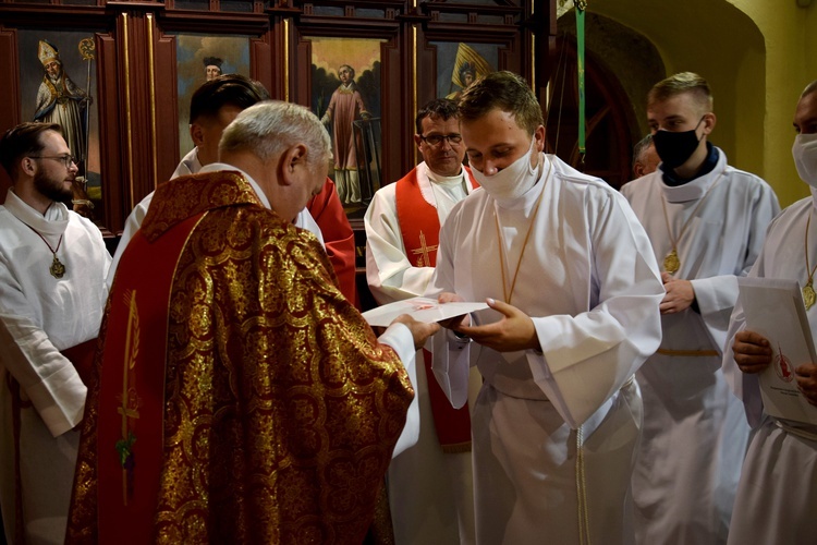 Stary Sącz. Błogosławieństwo ceremoniarzy