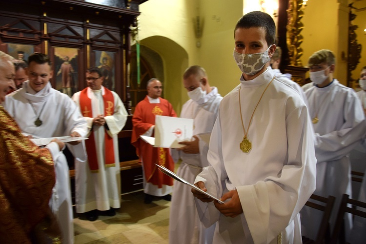 Stary Sącz. Błogosławieństwo ceremoniarzy