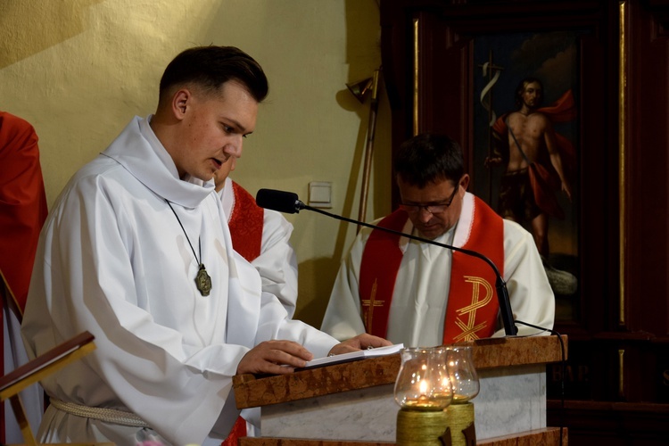 Stary Sącz. Błogosławieństwo ceremoniarzy