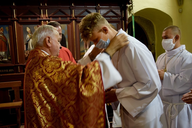 Stary Sącz. Błogosławieństwo ceremoniarzy