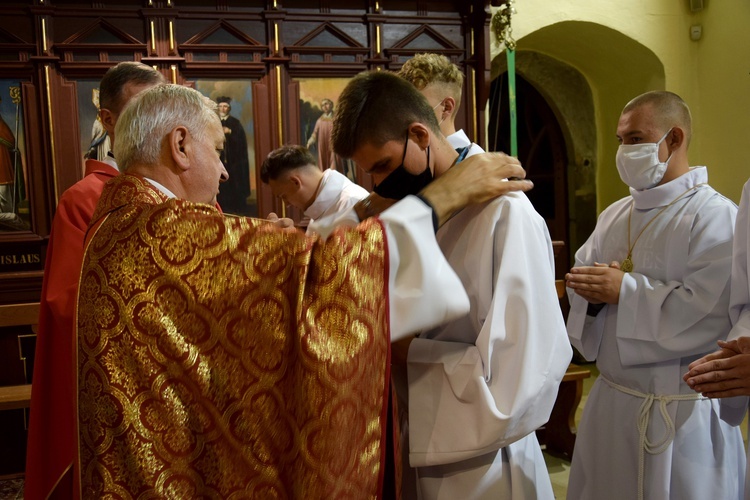 Stary Sącz. Błogosławieństwo ceremoniarzy