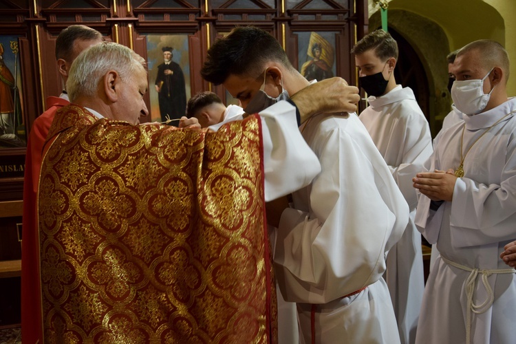 Stary Sącz. Błogosławieństwo ceremoniarzy