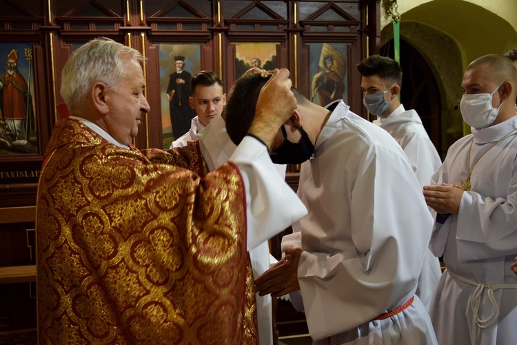 Stary Sącz. Błogosławieństwo ceremoniarzy