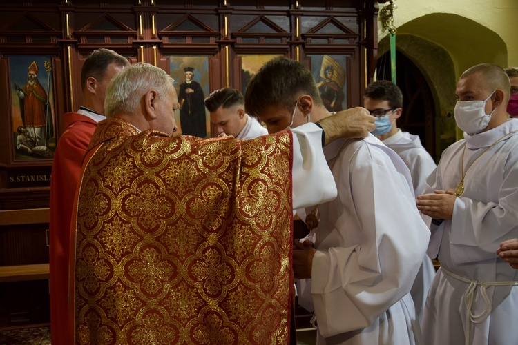 Stary Sącz. Błogosławieństwo ceremoniarzy