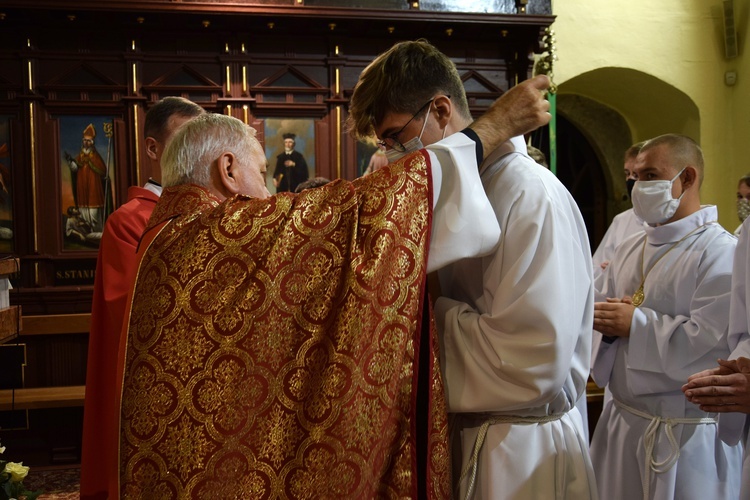 Stary Sącz. Błogosławieństwo ceremoniarzy