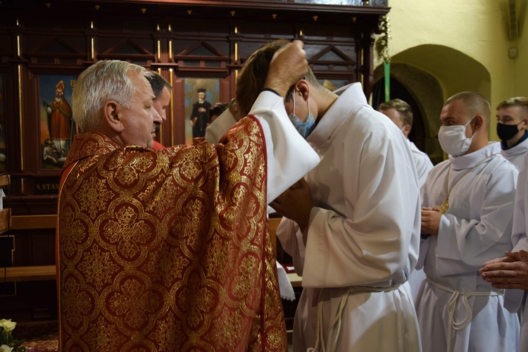 Stary Sącz. Błogosławieństwo ceremoniarzy