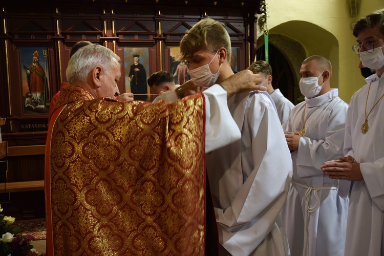Stary Sącz. Błogosławieństwo ceremoniarzy