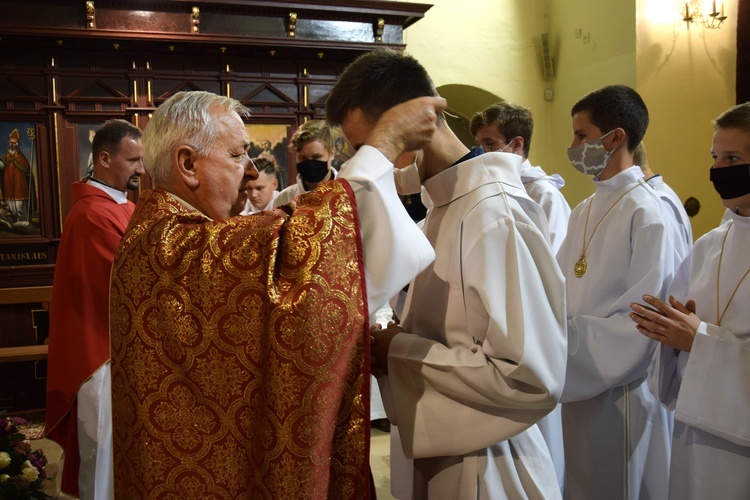 Stary Sącz. Błogosławieństwo ceremoniarzy