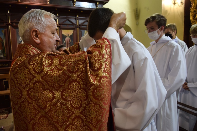 Stary Sącz. Błogosławieństwo ceremoniarzy