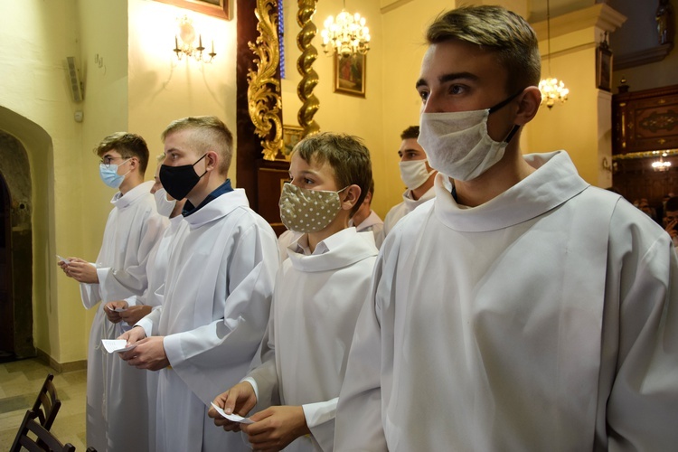 Stary Sącz. Błogosławieństwo ceremoniarzy