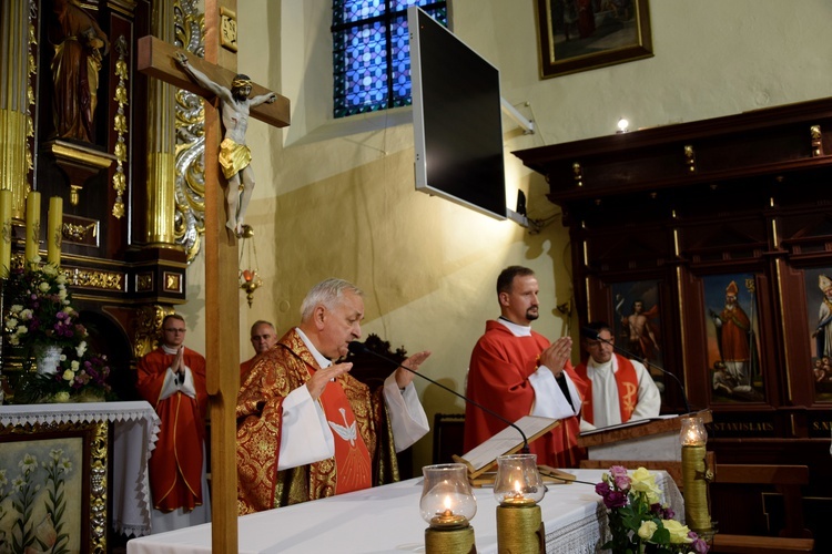 Stary Sącz. Błogosławieństwo ceremoniarzy