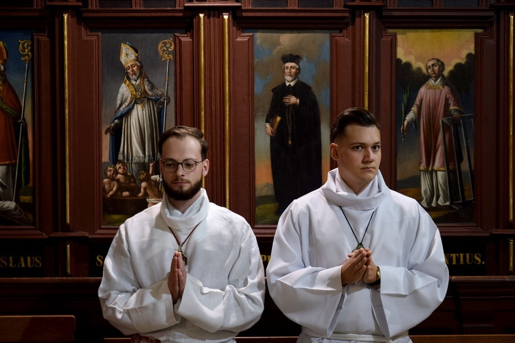 Stary Sącz. Błogosławieństwo ceremoniarzy