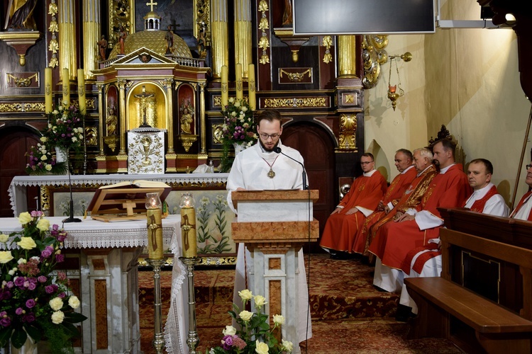 Stary Sącz. Błogosławieństwo ceremoniarzy