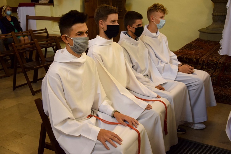 Stary Sącz. Błogosławieństwo ceremoniarzy