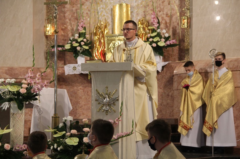 Dąbrowa Tarnowska. Posłanie misyjne ks. Pawła Dąbrowy