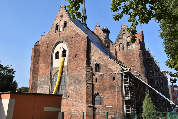 Gdańsk. Coraz bliżej końca prac w kościele Świętych Piotra i Pawła