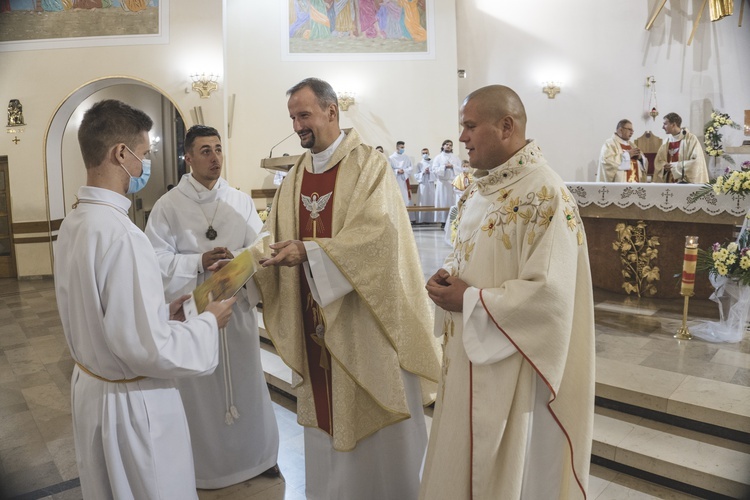 Dębica. Błogosławieństwo ceremoniarzy