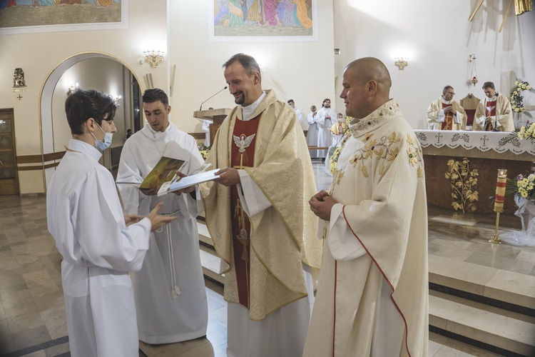 Dębica. Błogosławieństwo ceremoniarzy