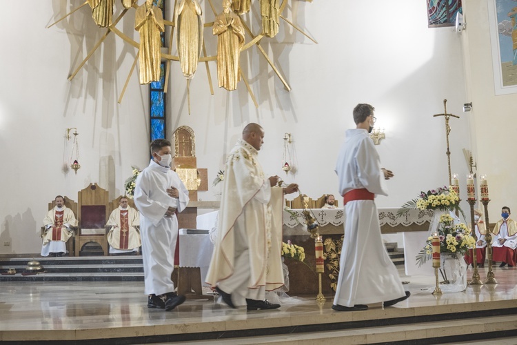 Dębica. Błogosławieństwo ceremoniarzy