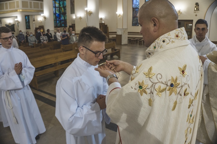 Dębica. Błogosławieństwo ceremoniarzy