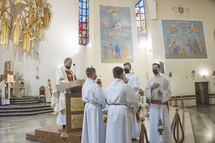 Dębica. Błogosławieństwo ceremoniarzy