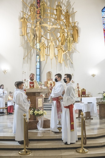 Dębica. Błogosławieństwo ceremoniarzy