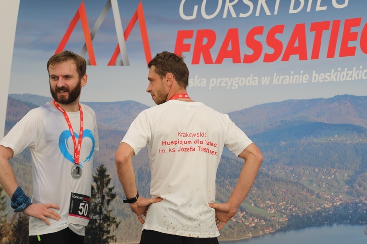 II Bieg Górski bł. P. Frassatiego na finiszu w Międzybrodziu Bialskim - 2020