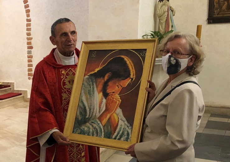 Inauguracja peregrynacji ikony Pana Jezusa w parafii św. Jerzego w Cieszynie 