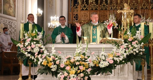 Mszy św. przewodniczył bp Piotr Turzyński.