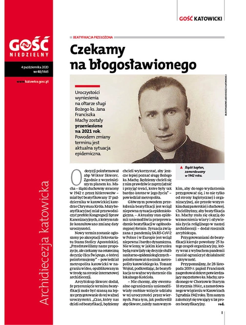 Gość Katowicki 40/2020