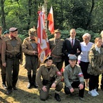 Uroczystość 74. rocznicy zbrodni na partyzantach "Bartka" - na Scharfenbergu