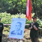 Uroczystość 74. rocznicy zbrodni na partyzantach "Bartka" - na Scharfenbergu