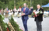 Uroczystość 74. rocznicy wymordowania partyzantów "Bartka" w Starym Grodkowie - 2020
