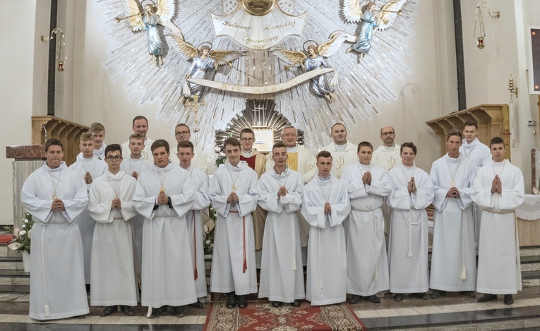 Bochnia. Błogosławieństwo ceremoniarzy