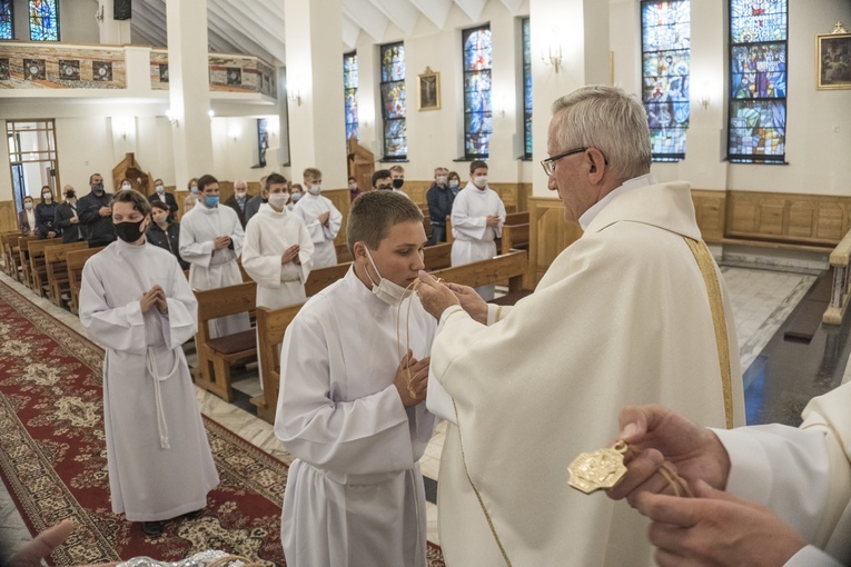 Bochnia. Błogosławieństwo ceremoniarzy