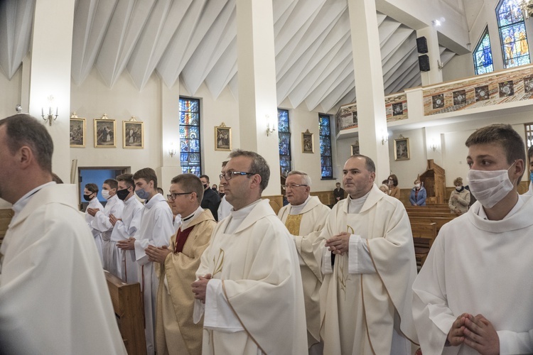 Bochnia. Błogosławieństwo ceremoniarzy