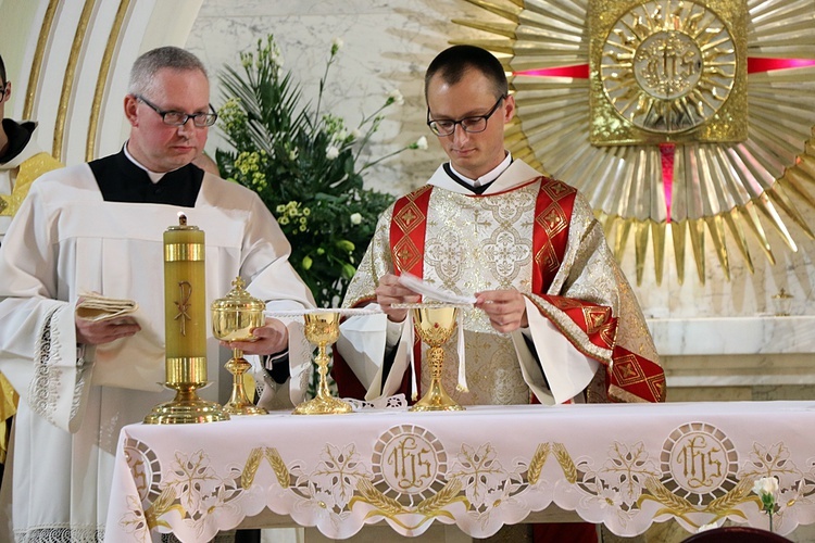 Święcenia diakonatu br. Bogusława Wielgoszewskiego, karmelity bosego