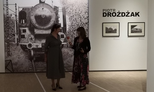 Na wystawie "Przypadki komunikacyjne"