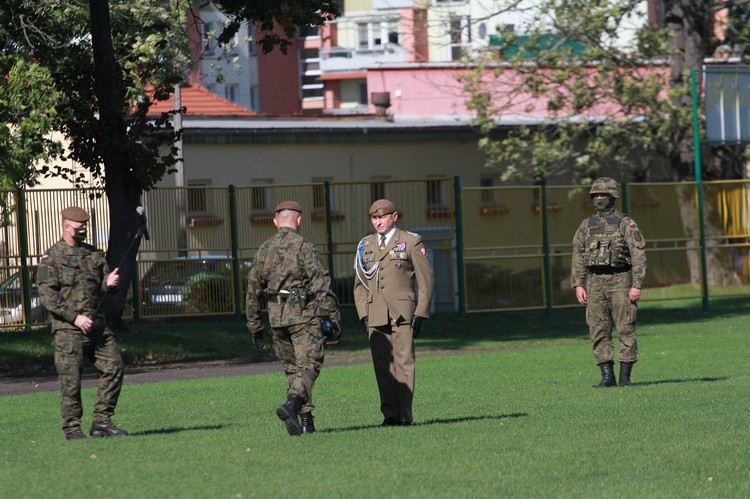 Przysięga terytorialsów w Dębicy