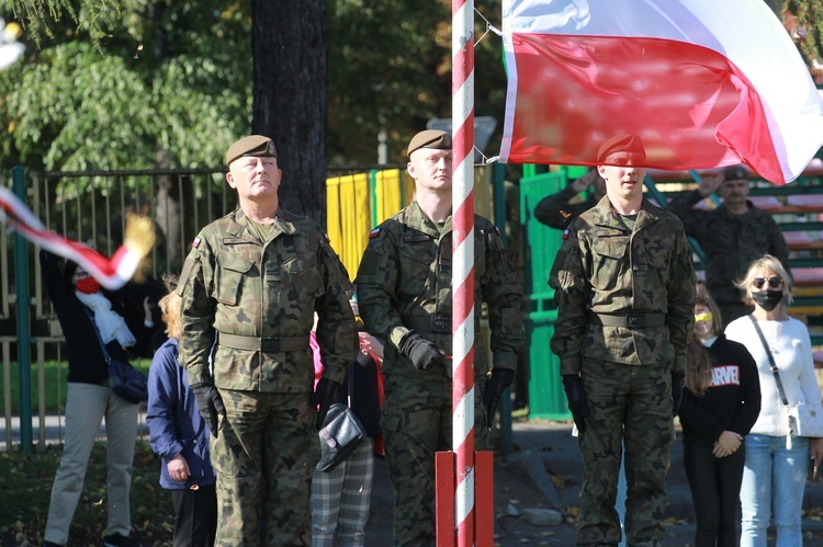 Przysięga terytorialsów w Dębicy