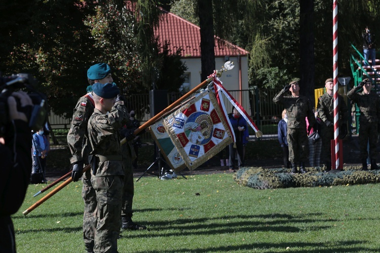 Przysięga terytorialsów w Dębicy