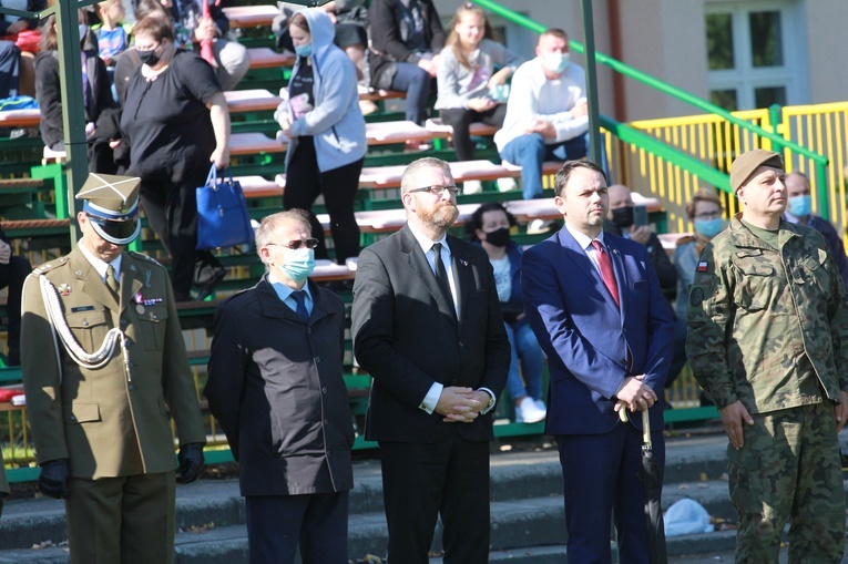 Przysięga terytorialsów w Dębicy