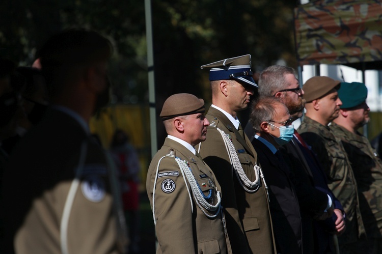 Przysięga terytorialsów w Dębicy