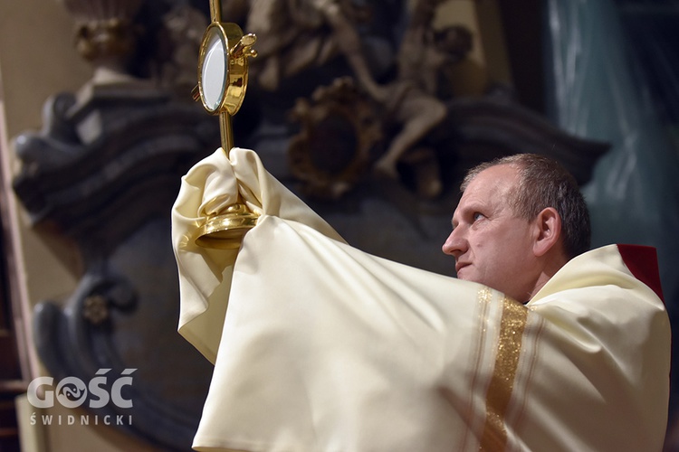 Msza św. i adoracja Najświętszego Sakramentu w Ząbkowicach Śląskich